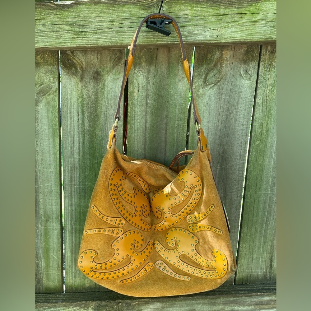 Hype Suede Hobo Bag